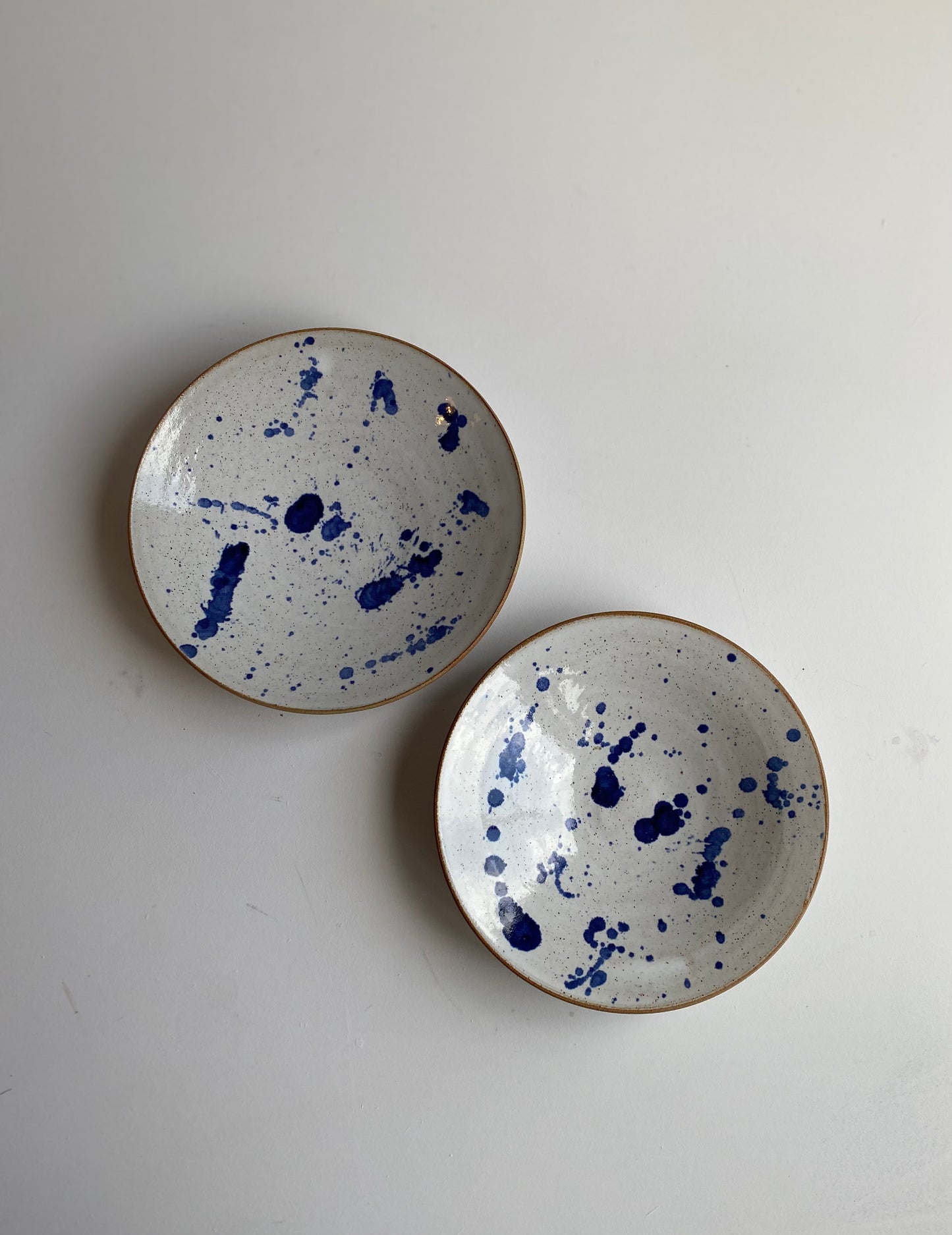 Pair of shallow bowls
