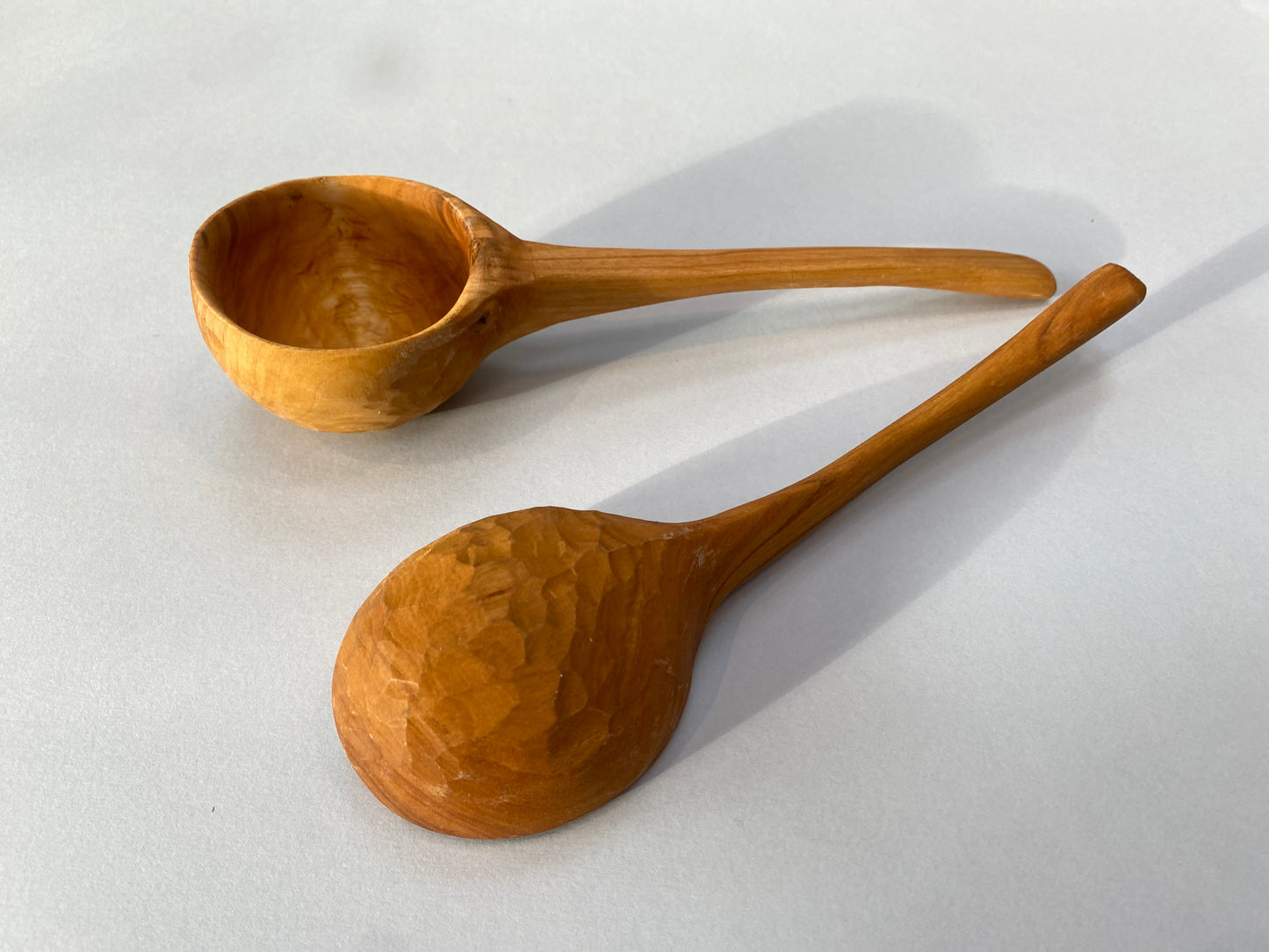 Hand Carved Wooden Scoop - Large